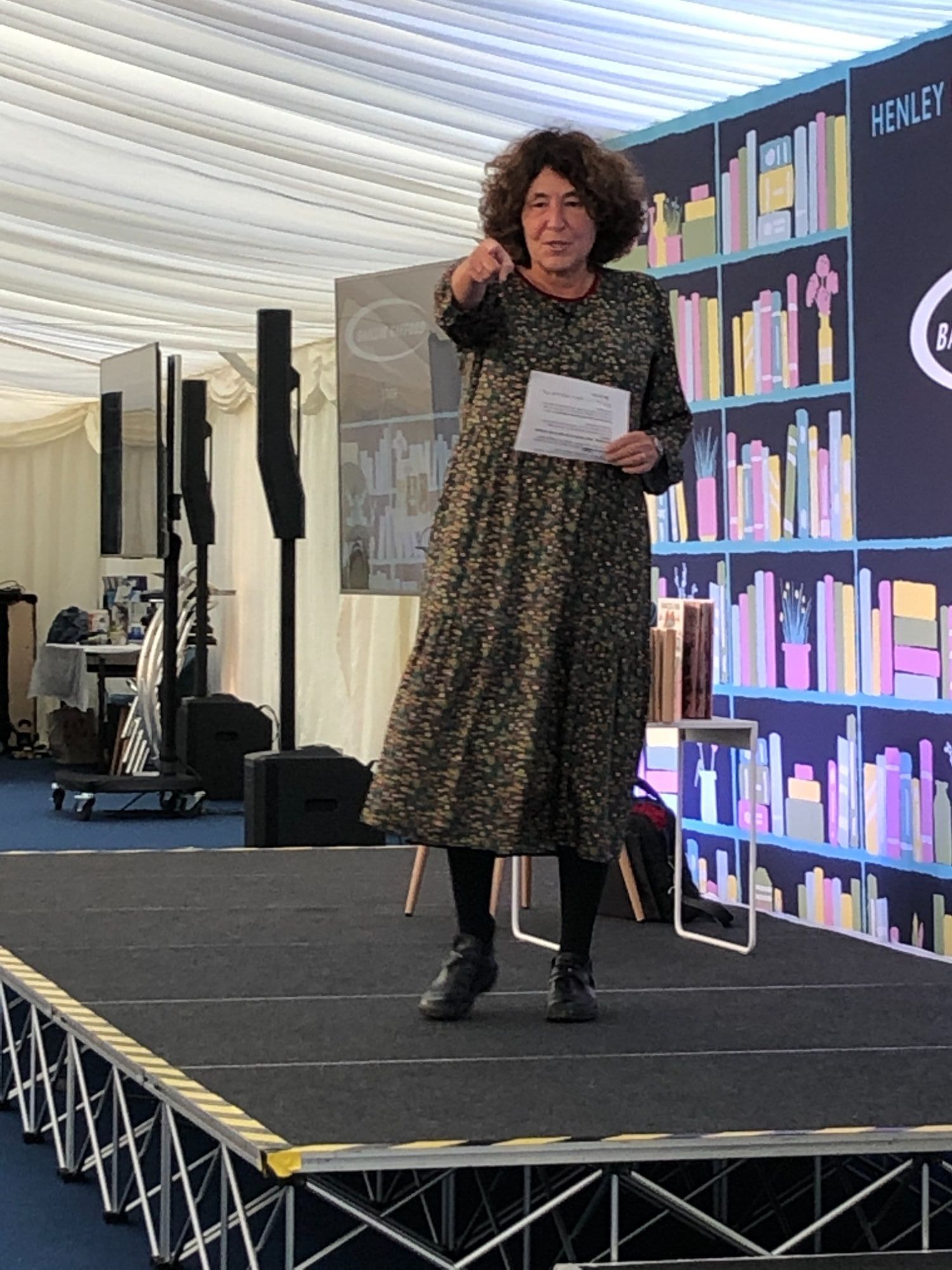 Francesca Simon at Henley Literary Festival