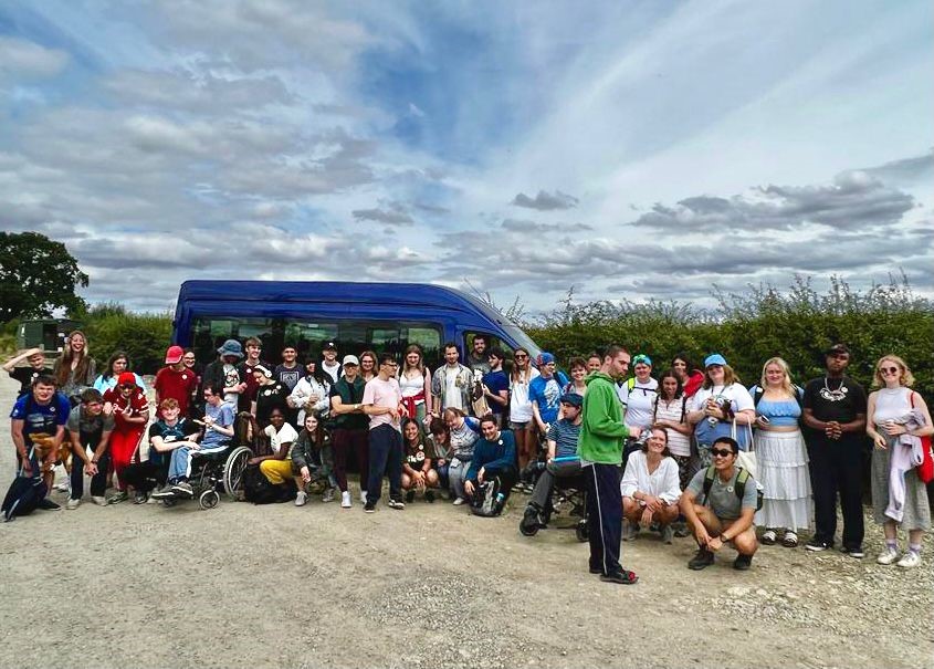 Mencap minibus