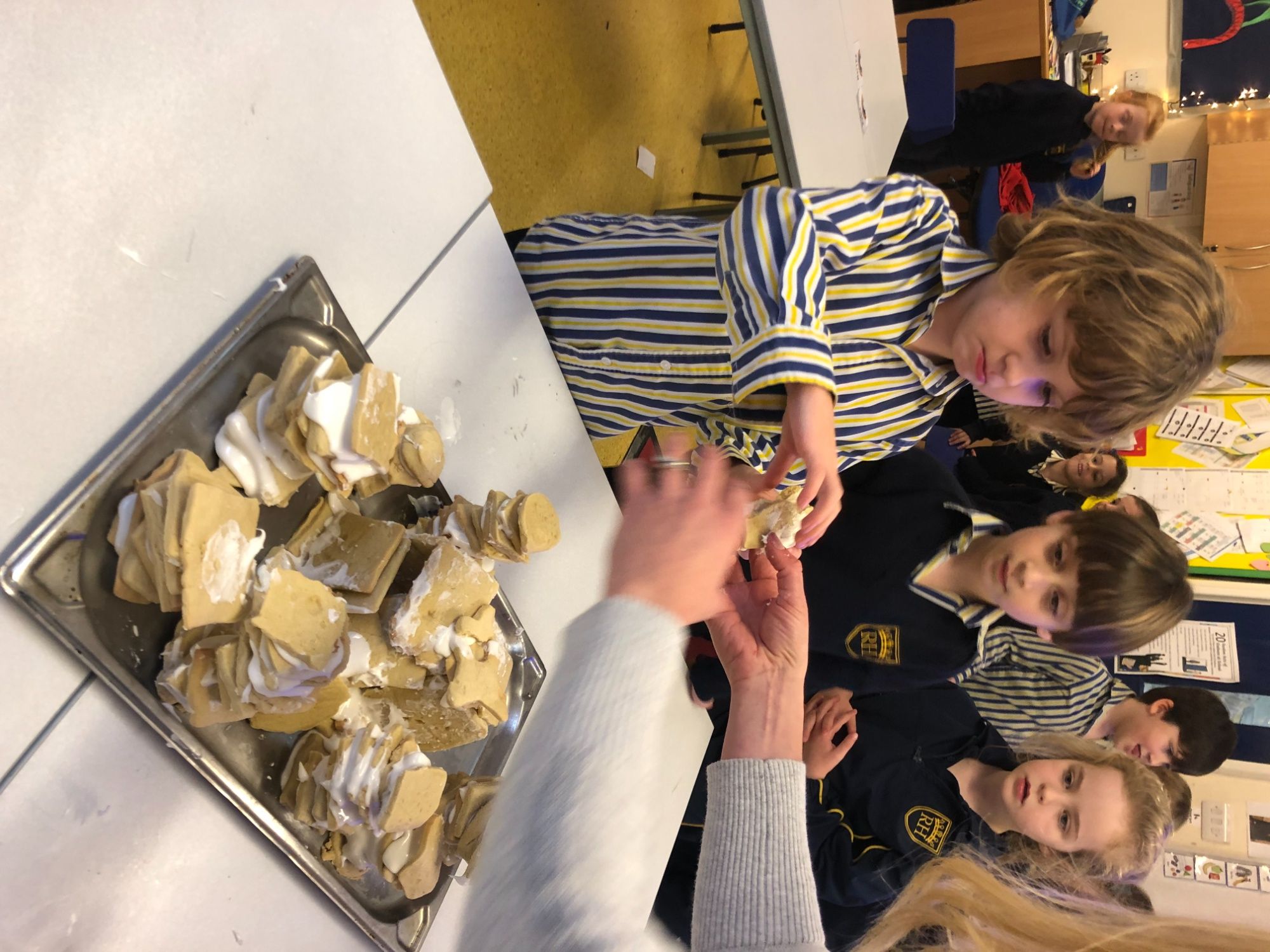 Building biscuit towers