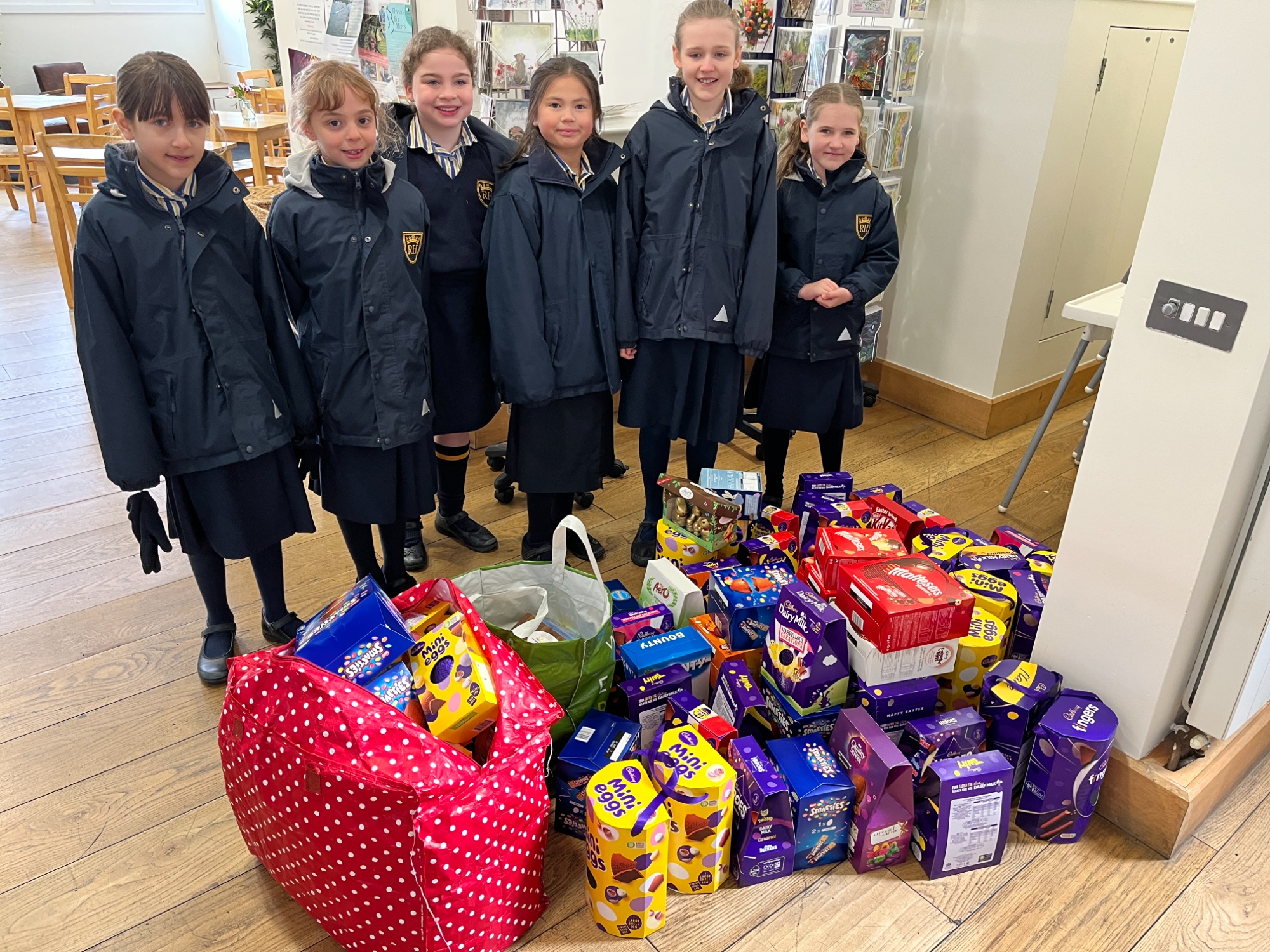 Easter egg donations to local foodbank