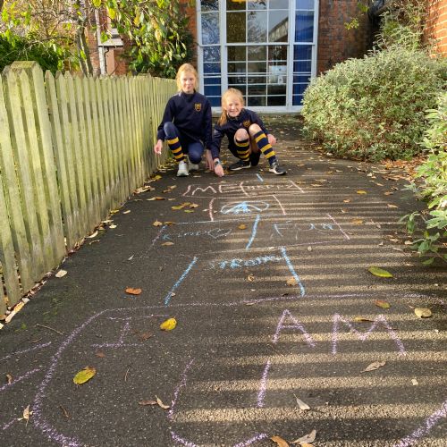 Positivity Hopscotch