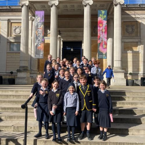 Year 5 explore Art and History at the Ashmolean Museum
