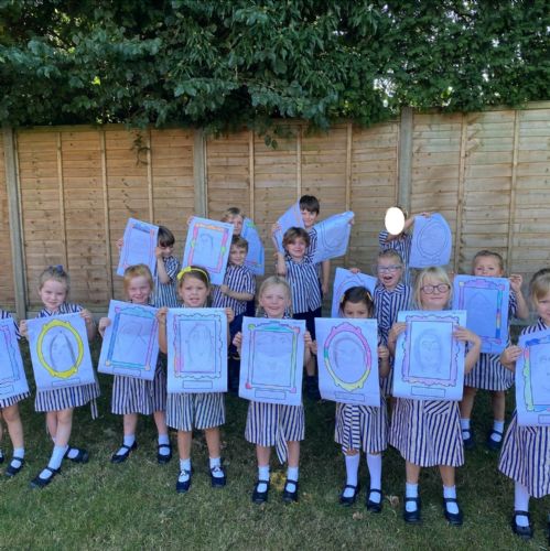 Year 1 Self Portraits